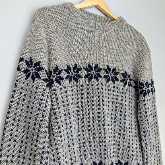 🇨🇦 Vintage Canknit Vancouver-Made Wool Sweater Made in Canada - Picture 4 of 7